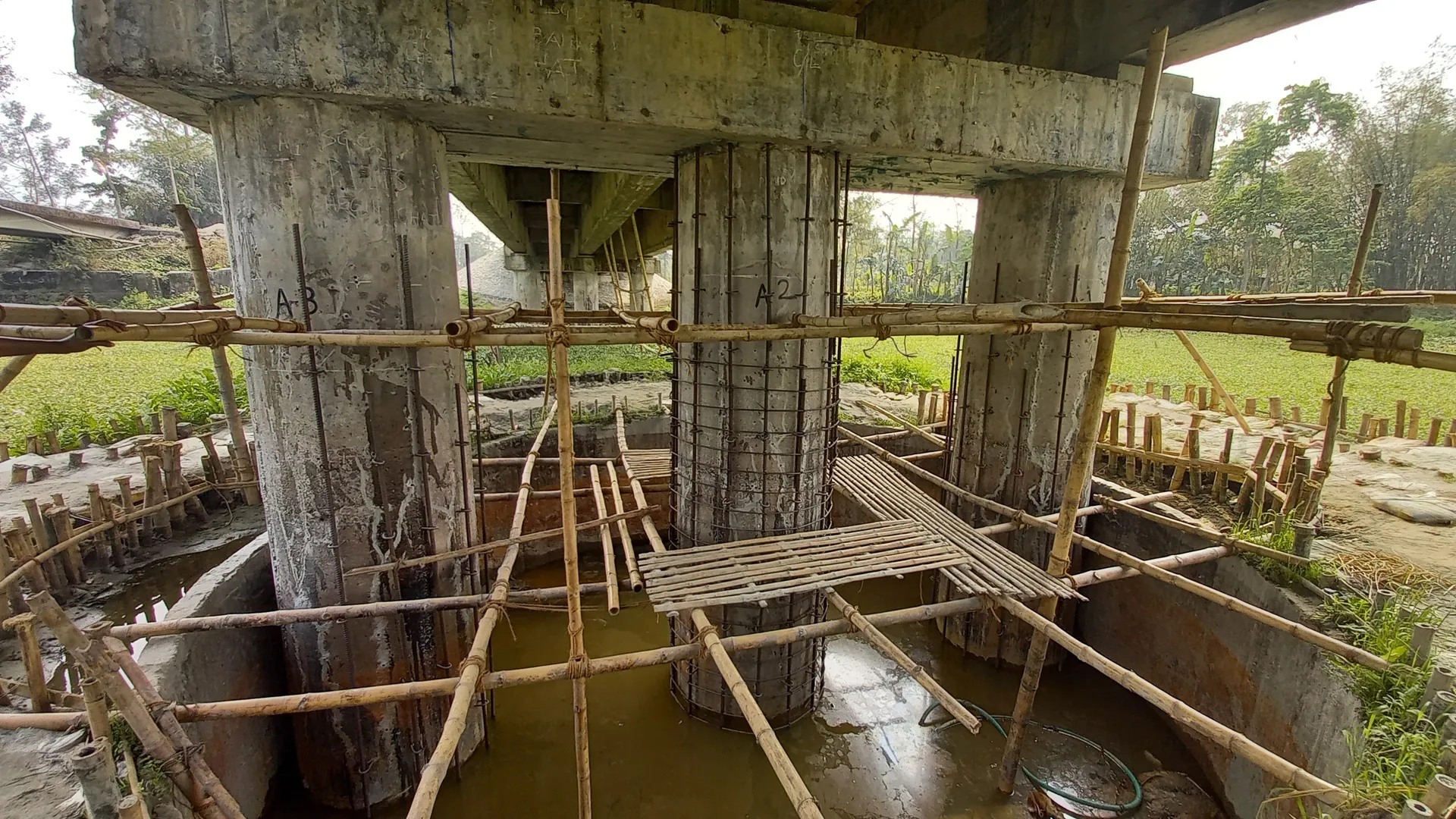Bridge Rehabilitation – Cooch Behar, West Bengal – site photograph