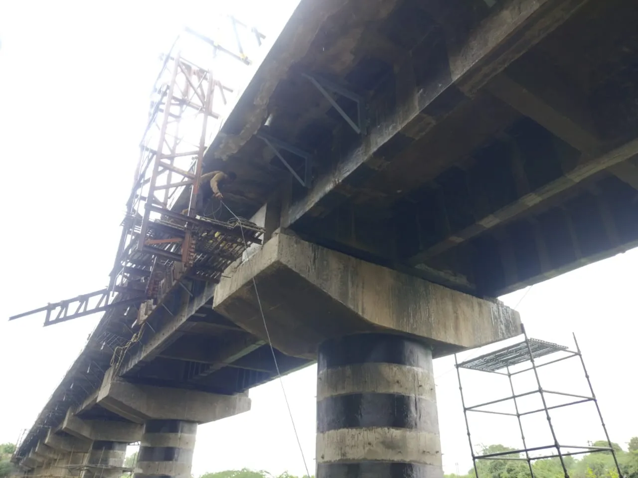 Repair & Rehabilitation – Jetpur-Somnath Section, Gujarat – site photograph