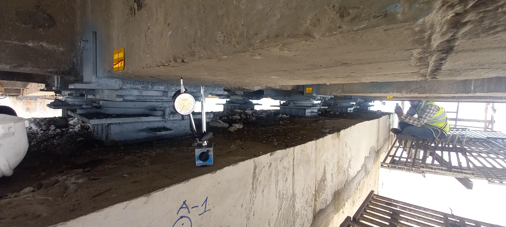 Static Load Testing & Instrumentation – site photograph