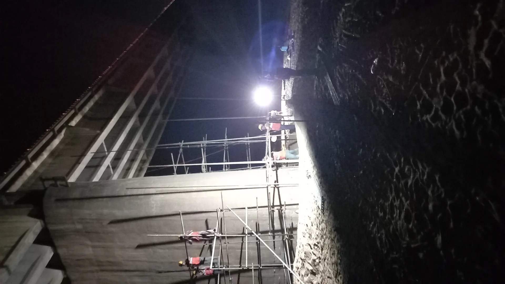 Major Bridge Rehabilitation – NH-16, Gowthami River, Andhra Pradesh – site photograph