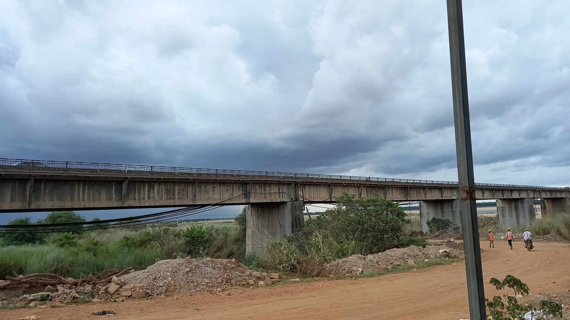 Major Bridge Rehabilitation – NH-16, Gowthami River, Andhra Pradesh – site photograph