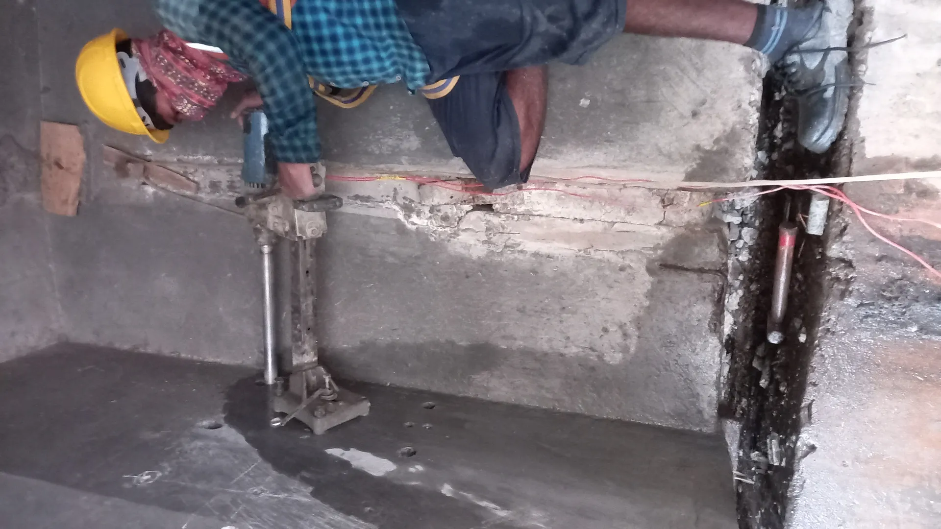 Major Bridge Rehabilitation – NH-16, Gowthami River, Andhra Pradesh – site photograph