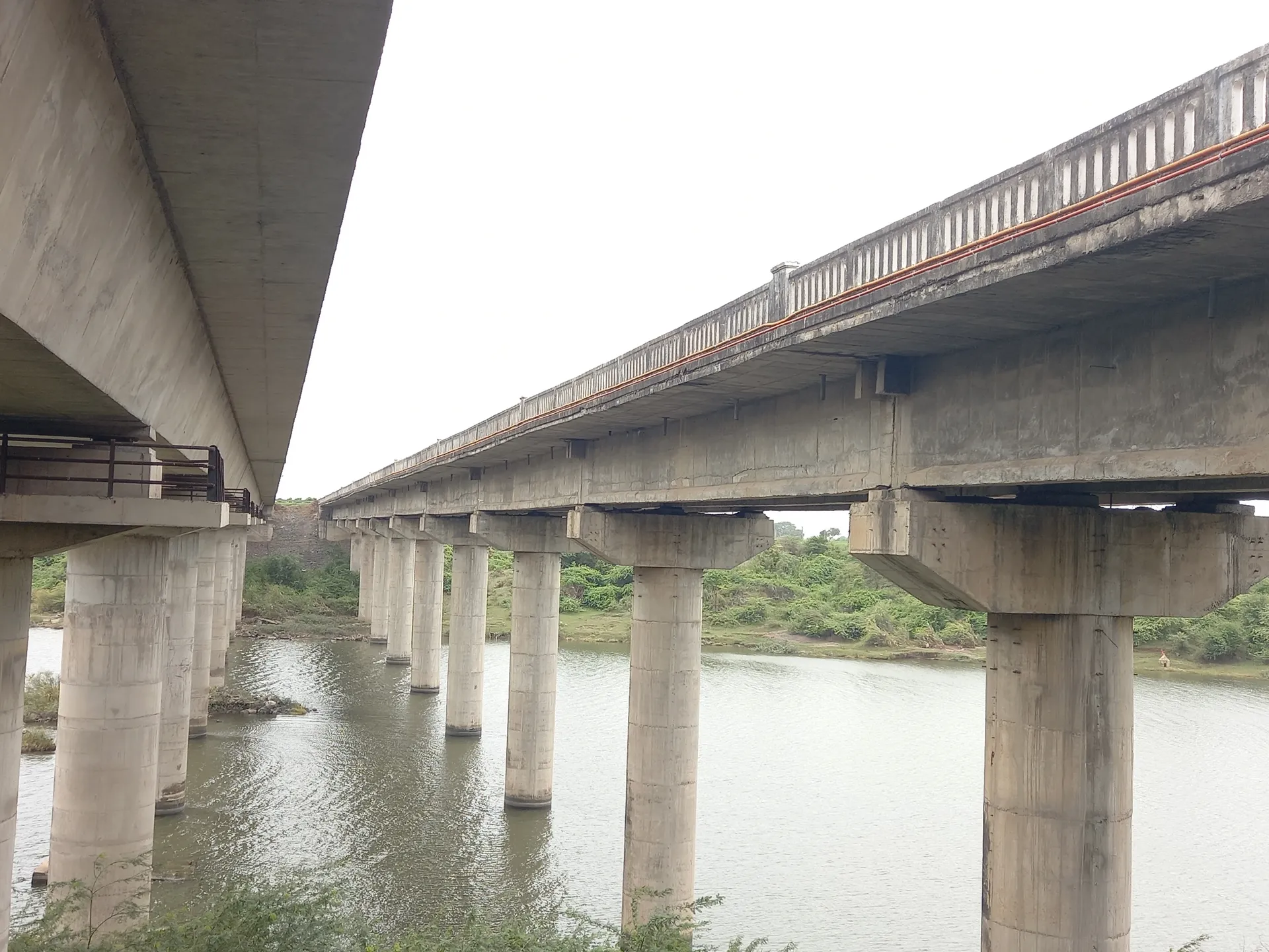 Bridge Strengthening & Jacketing – Upleta, Gujarat – site photograph